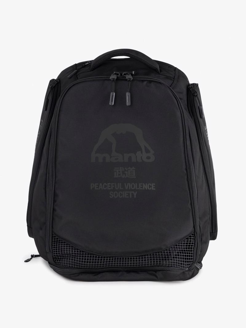 MANTO XL convertible backpack SOCIETY- blackout